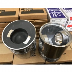 Excavator Engine Pistion 34317-07100 990-07100  E320C S6K Diesel Engine Parts Piston With Intercooling